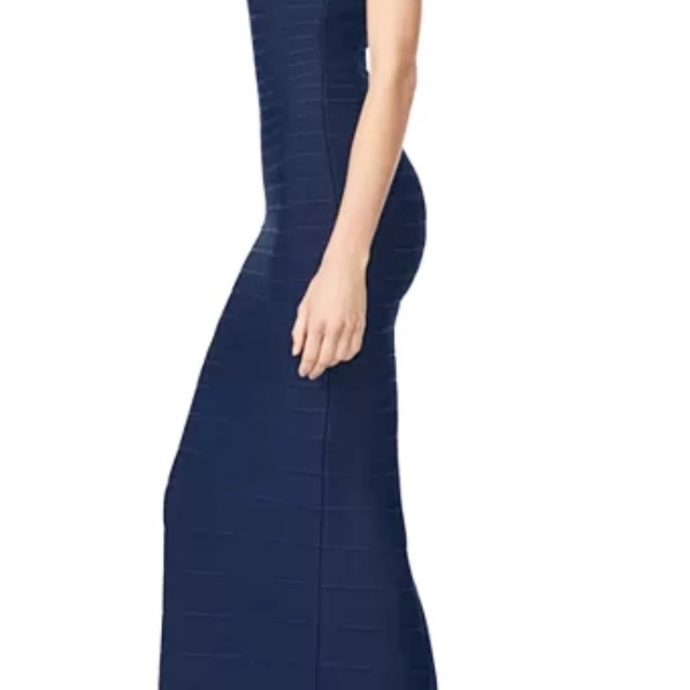 ✨Herve Leger NWT Stunning Classic Blue iconic bandage gown✨ - Picture 2 of 6